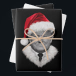 Donald Trump Christmas Funny Santa Hat Gift  Wrapping Paper Sheet<br><div class="desc">Donald Trump Christmas Funny Santa Hat Gift</div>