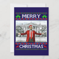Donald Trump Christmas Funny Santa Hat