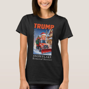 Donald Trump Christmas Funny Snowflake Removal  T-Shirt