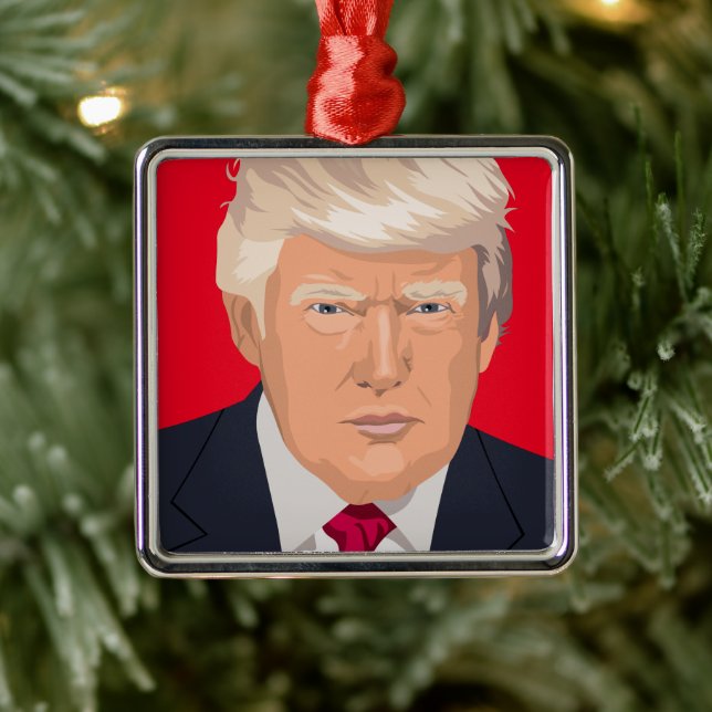 DONALD TRUMP CHRISTMAS Ornament (Tree)