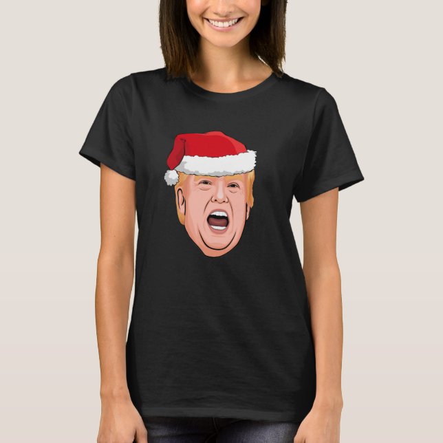 DONALD TRUMP Christmas T-Shirt (Front)