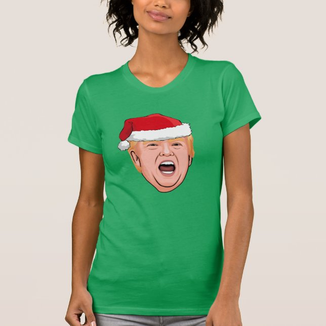 DONALD TRUMP Christmas T-Shirt (Front)