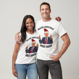 DONALD TRUMP CHRISTMAS T-Shirts, GREAT AGAIN T-Shirt