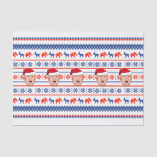 DONALD TRUMP Christmas Tissue Paper