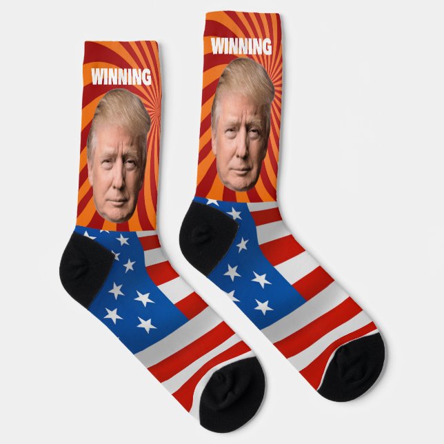 DONALD TRUMP CHRISTMAS WINNING SOCKS (Right)