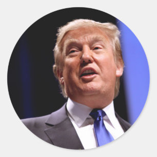 Donald Trump Classic Round Sticker