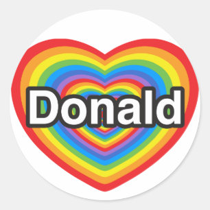 Donald Trump Classic Round Sticker