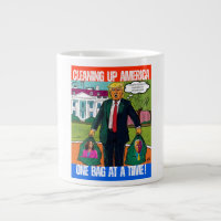 DONALD TRUMP - CLEANING UP AMERICA, ONE BAG A TIME