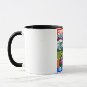 DONALD TRUMP - CLEANING UP AMERICA, ONE BAG A TIME MUG
