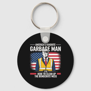 Donald Trump Cleanup Republican Trump Supporter 11 Key Ring