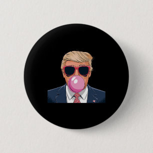 Donald Trump Cleanup Republican Trump Supporter 9  6 Cm Round Badge