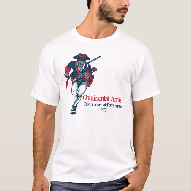Donald Trump Continental Army T-Shirt (Front)