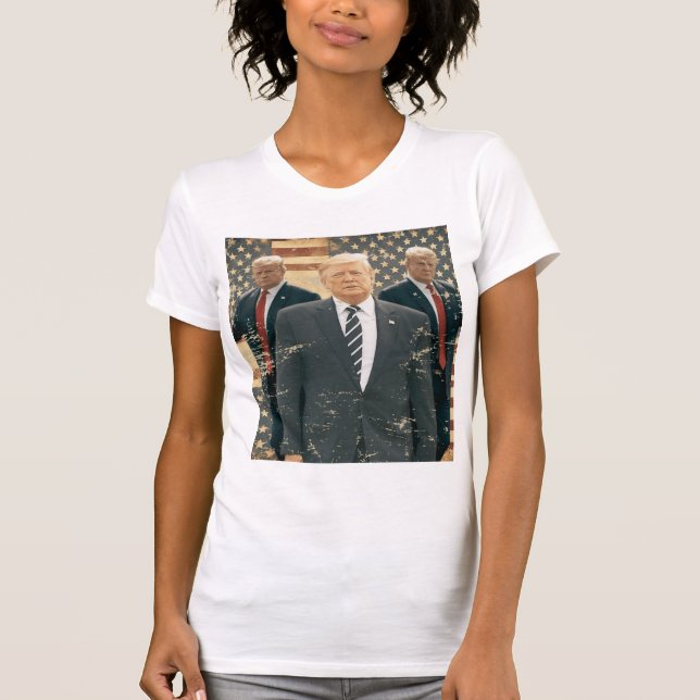 donald trump cool vintage design tshirt (Front)