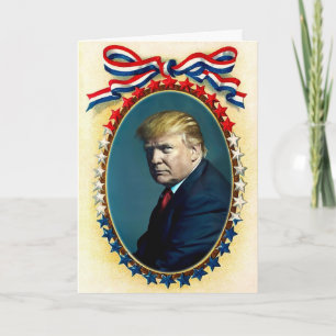 Donald Trump Customizable Holiday Card