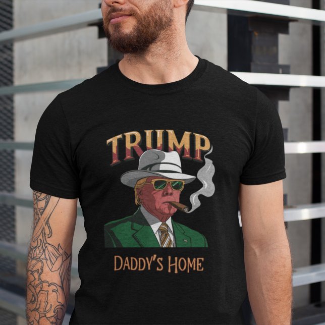 Donald Trump Daddy's Home Tri-Blend Tee  (Creator Uploaded)