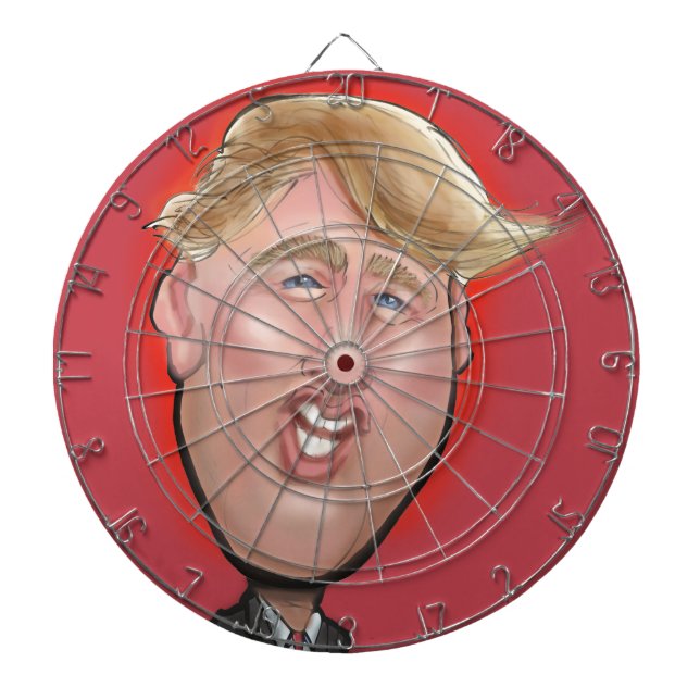 Donald Trump Dartboard (Front)