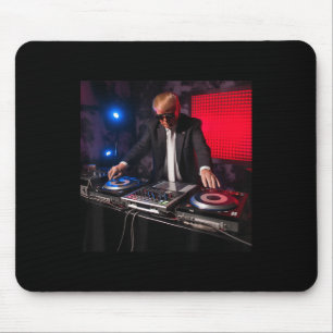 Donald Trump Dj On The Turntables Mouse Pad