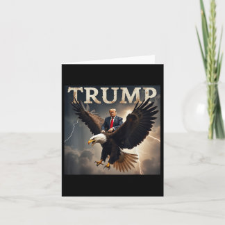 Donald Trump Eagle Usa President America  Card