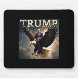 Donald Trump Eagle Usa President America  Mouse Pad