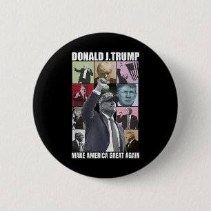 Donald Trump Era Official 2024 Official Donald Tru 6 Cm Round Badge