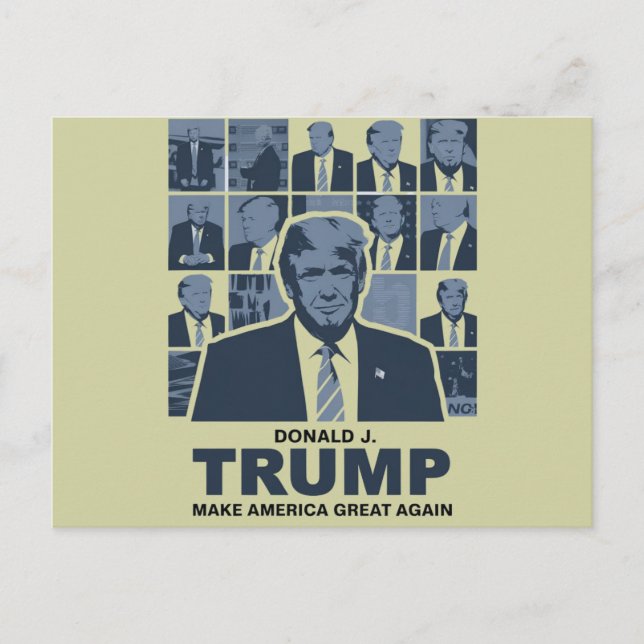 DONALD TRUMP ERA POSTCARD (Front)
