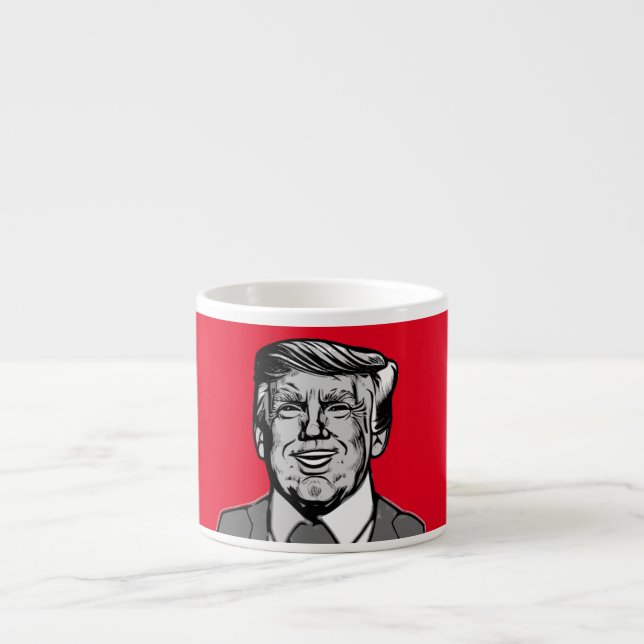 DONALD TRUMP  ESPRESSO CUP (Front)