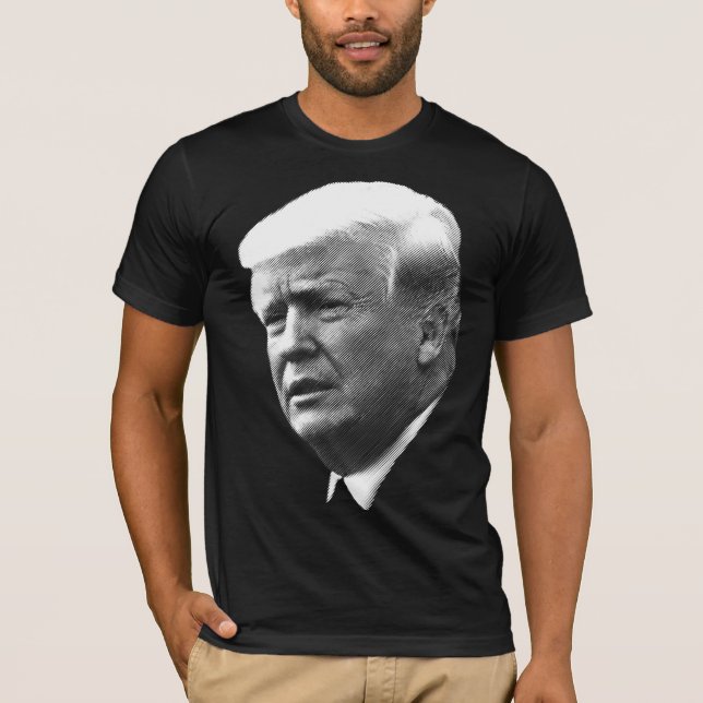 Donald Trump face portrait T-Shirt (Front)