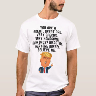 Donald Trump Father's Day Gift Christmas T-Shirt