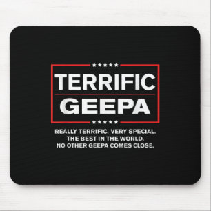 Donald Trump Fathers Day Gift For Geepa Funny Camp Mouse Pad