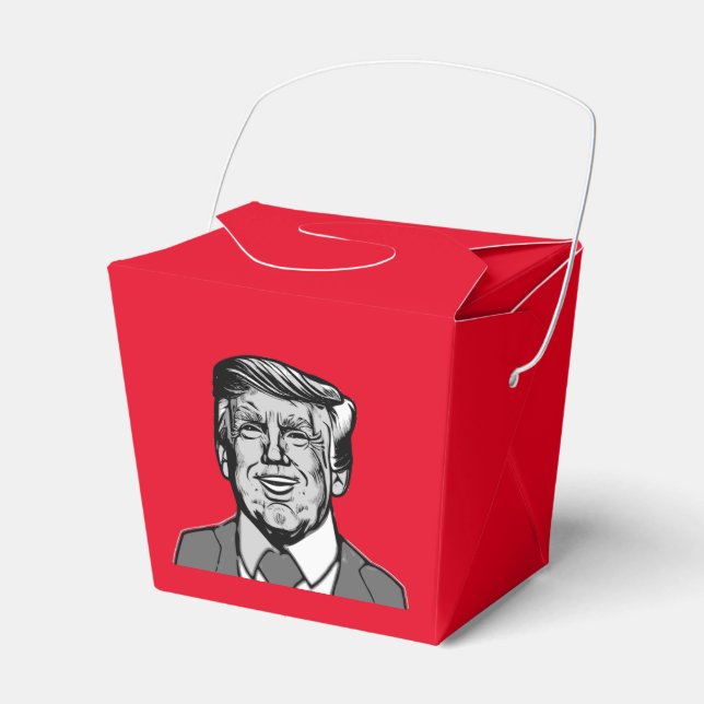 DONALD TRUMP FAVOUR BOX (Front Side)