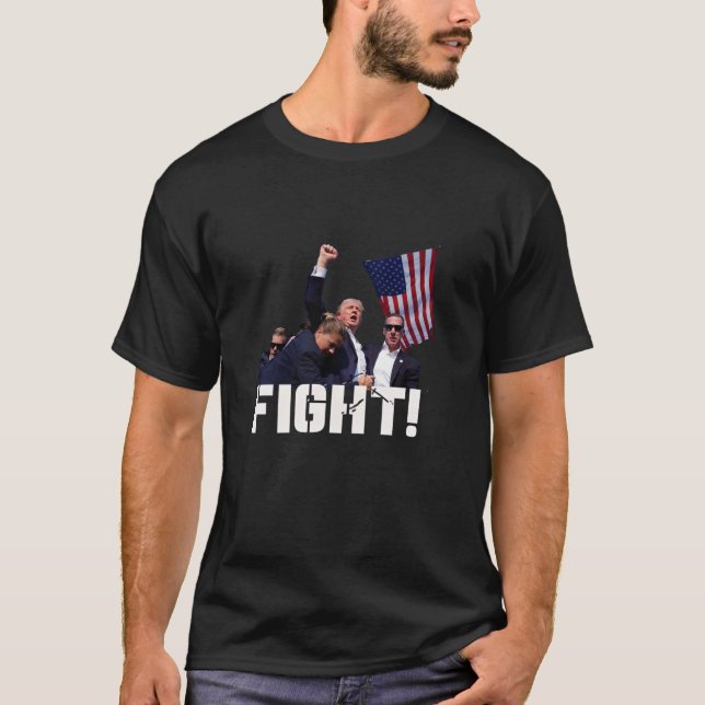 Donald Trump Fist Pump T Shirt (Front)