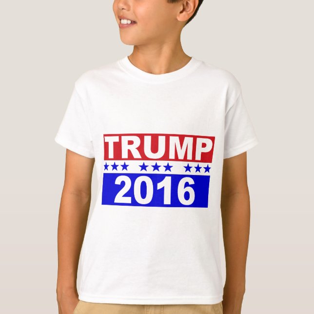 Donald Trump For President 2016 T-Shirt (Front)