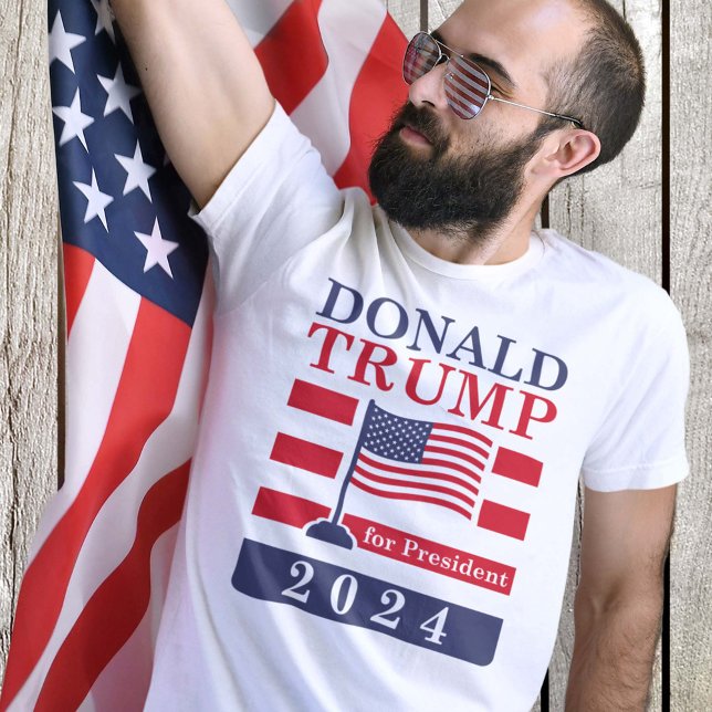Donald Trump For President 2024 T-Shirt (Creator Uploaded)