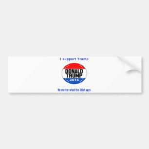 Donald trump for president bumper sticker
