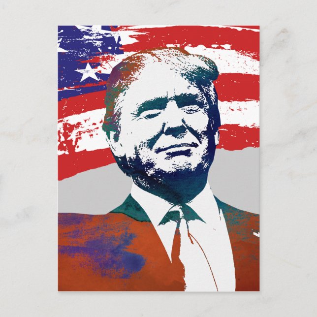 Donald Trump For President Postcard (Front)