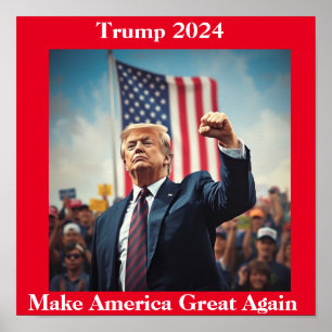 Donald Trump for President Poster
