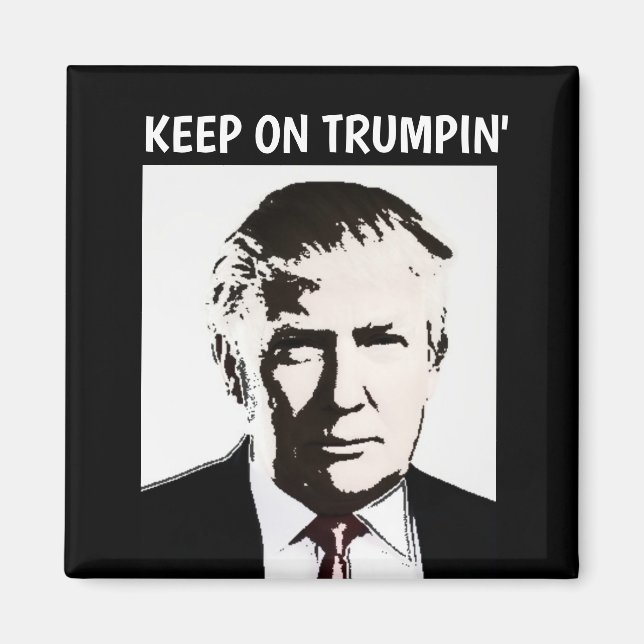 DONALD TRUMP FRIDGE MAGNETS, Funny Magnet (Front)