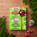 Donald Trump Funny Christmas MAGA Wrapping Paper<br><div class="desc">**Product Description:** This holiday season, inject some humour into your festivities with our delightful Donald Trump Christmas product! It’s the perfect way to add a playful twist to your celebrations. Imagine the scene: your home is buzzing with family and friends, the lights are glowing, and you unveil this funny surprise....</div>