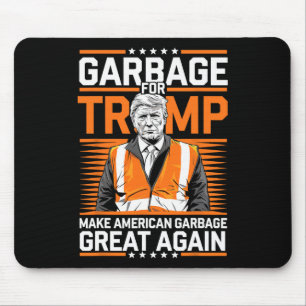 Donald Trump Garge Orange Reflective Safety Vest 1 Mouse Pad