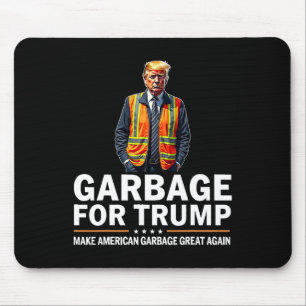 Donald Trump Garge Orange Reflective Safety Vest Mouse Pad
