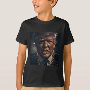 Donald Trump Gold Grillz T-Shirt