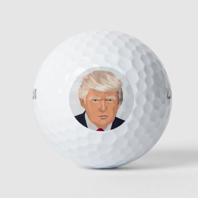 DONALD TRUMP GOLF BALLS (Front)