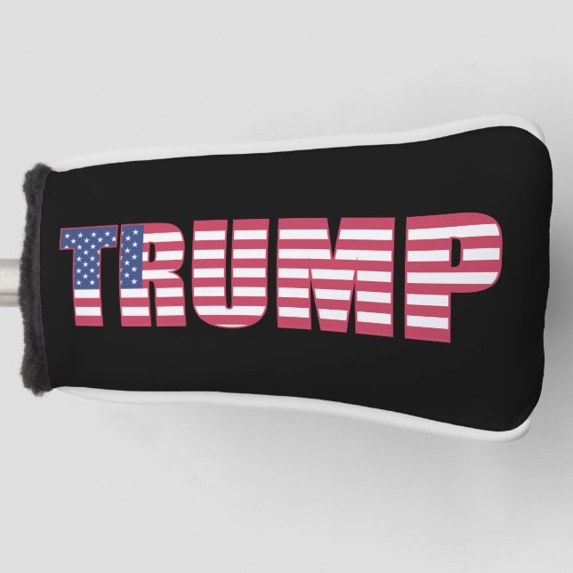 DONALD TRUMP GOLF HEAD COVER (Front)