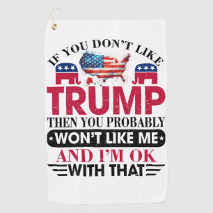 Donald Trump Golf Towel