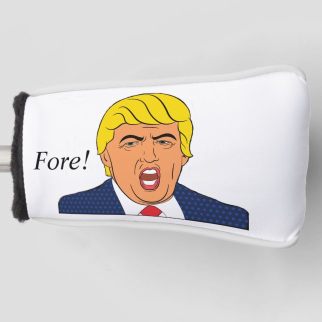 Donald Trump: Golfer-in-Chief Golf Head Cover (Front)