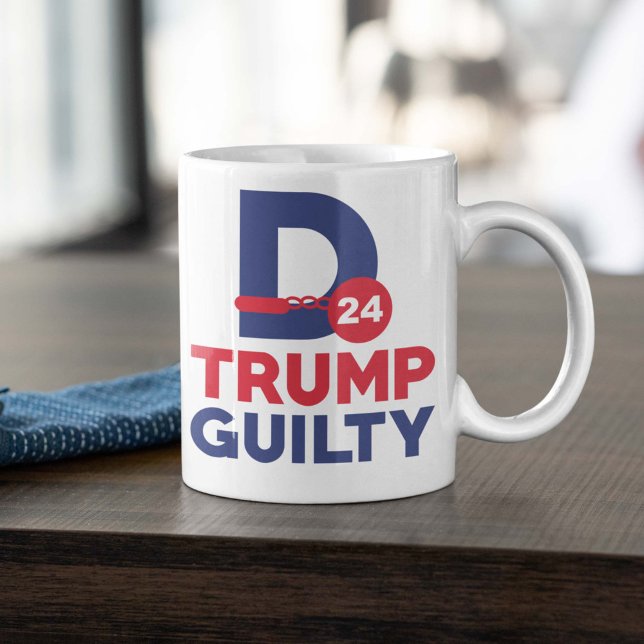 Donald Trump Guilty Coffee Mug (Creator Uploaded)