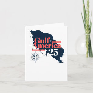 Donald Trump Gulf Of America 2025 Card