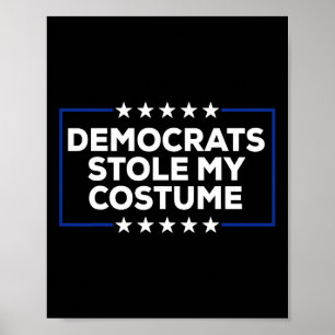 Donald Trump Halloween Costume Poster