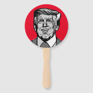 DONALD TRUMP  HAND FAN