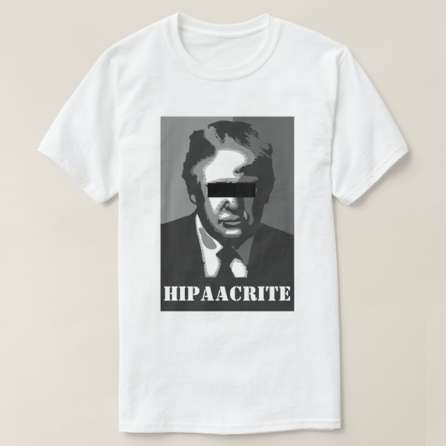 Donald Trump HIPAA T-Shirt (Design Front)